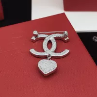 Cheap Chanel Brooches For Women #1337695 Replica Wholesale [$29.00 USD] [ITEM#1337695] on Replica Chanel Brooches