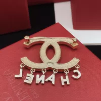 Cheap Chanel Brooches For Women #1337707 Replica Wholesale [$32.00 USD] [ITEM#1337707] on Replica Chanel Brooches