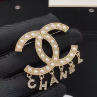 Cheap Chanel Brooches For Women #1337707 Replica Wholesale [$32.00 USD] [ITEM#1337707] on Replica Chanel Brooches