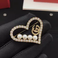 Cheap Gucci Brooches For Women #1337714 Replica Wholesale [$29.00 USD] [ITEM#1337714] on Replica Gucci Brooches