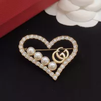 Cheap Gucci Brooches For Women #1337714 Replica Wholesale [$29.00 USD] [ITEM#1337714] on Replica Gucci Brooches