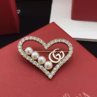Cheap Gucci Brooches For Women #1337714 Replica Wholesale [$29.00 USD] [ITEM#1337714] on Replica Gucci Brooches