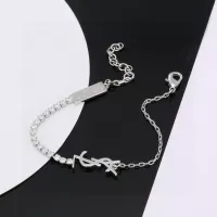 Cheap Yves Saint Laurent YSL Bracelets For Women #1337757 Replica Wholesale [$27.00 USD] [ITEM#1337757] on Replica Yves Saint Laurent YSL Bracelets
