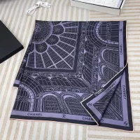 Cheap Chanel Silk Squares #1337844 Replica Wholesale [$64.00 USD] [ITEM#1337844] on Replica Chanel Scarves