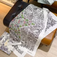 Cheap Christian Dior Silk Squares #1337922 Replica Wholesale [$64.00 USD] [ITEM#1337922] on Replica Christian Dior Scarf