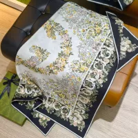 Cheap Gucci Silk Squares #1338010 Replica Wholesale [$64.00 USD] [ITEM#1338010] on Replica Gucci Scarf