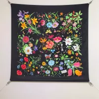 Cheap Gucci Silk Squares #1338020 Replica Wholesale [$64.00 USD] [ITEM#1338020] on Replica Gucci Scarf