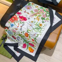 Cheap Gucci Silk Squares #1338025 Replica Wholesale [$64.00 USD] [ITEM#1338025] on Replica Gucci Scarf