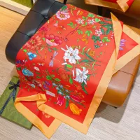 Cheap Gucci Silk Squares #1338027 Replica Wholesale [$64.00 USD] [ITEM#1338027] on Replica Gucci Scarf