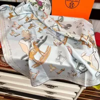 Cheap Hermes Silk Square #1338094 Replica Wholesale [$56.00 USD] [ITEM#1338094] on Replica Hermes Scarf