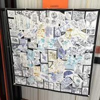 Cheap Hermes Silk Square #1338109 Replica Wholesale [$56.00 USD] [ITEM#1338109] on Replica Hermes Scarf