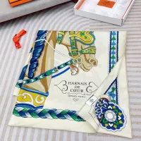 Cheap Hermes Silk Square #1338136 Replica Wholesale [$64.00 USD] [ITEM#1338136] on Replica Hermes Scarf