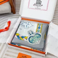 Cheap Hermes Silk Square #1338137 Replica Wholesale [$64.00 USD] [ITEM#1338137] on Replica Hermes Scarf