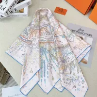 Cheap Hermes Silk Square #1338140 Replica Wholesale [$64.00 USD] [ITEM#1338140] on Replica Hermes Scarf