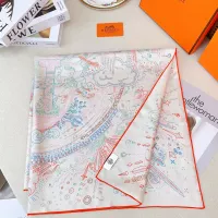 Cheap Hermes Silk Square #1338142 Replica Wholesale [$64.00 USD] [ITEM#1338142] on Replica Hermes Scarf