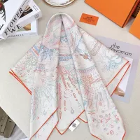 Cheap Hermes Silk Square #1338142 Replica Wholesale [$64.00 USD] [ITEM#1338142] on Replica Hermes Scarf