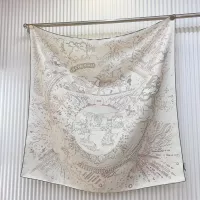 Cheap Hermes Silk Square #1338150 Replica Wholesale [$64.00 USD] [ITEM#1338150] on Replica Hermes Scarf