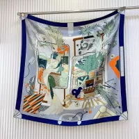 Cheap Hermes Silk Square #1338152 Replica Wholesale [$64.00 USD] [ITEM#1338152] on Replica Hermes Scarf