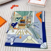 Cheap Hermes Silk Square #1338152 Replica Wholesale [$64.00 USD] [ITEM#1338152] on Replica Hermes Scarf
