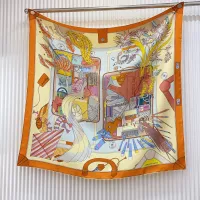Cheap Hermes Silk Square #1338156 Replica Wholesale [$64.00 USD] [ITEM#1338156] on Replica Hermes Scarf