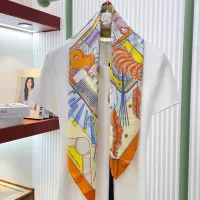 Cheap Hermes Silk Square #1338156 Replica Wholesale [$64.00 USD] [ITEM#1338156] on Replica Hermes Scarf
