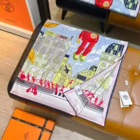 Cheap Hermes Silk Square #1338172 Replica Wholesale [$64.00 USD] [ITEM#1338172] on Replica Hermes Scarf