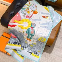 Cheap Hermes Silk Square #1338173 Replica Wholesale [$64.00 USD] [ITEM#1338173] on Replica Hermes Scarf