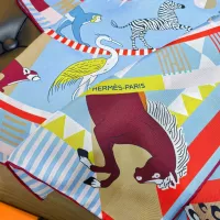 Cheap Hermes Silk Square #1338203 Replica Wholesale [$64.00 USD] [ITEM#1338203] on Replica Hermes Scarf