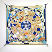 Cheap Hermes Silk Square #1338204 Replica Wholesale [$64.00 USD] [ITEM#1338204] on Replica Hermes Scarf