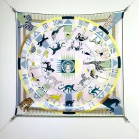 Cheap Hermes Silk Square #1338211 Replica Wholesale [$64.00 USD] [ITEM#1338211] on Replica Hermes Scarf