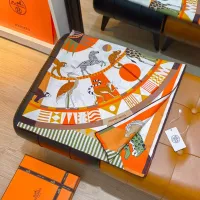 Cheap Hermes Silk Square #1338214 Replica Wholesale [$64.00 USD] [ITEM#1338214] on Replica Hermes Scarf