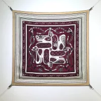 Cheap Hermes Silk Square #1338218 Replica Wholesale [$64.00 USD] [ITEM#1338218] on Replica Hermes Scarf