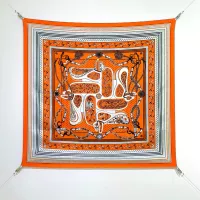 Cheap Hermes Silk Square #1338221 Replica Wholesale [$64.00 USD] [ITEM#1338221] on Replica Hermes Scarf