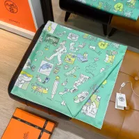 Cheap Hermes Silk Square #1338223 Replica Wholesale [$64.00 USD] [ITEM#1338223] on Replica Hermes Scarf