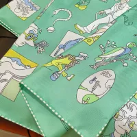 Cheap Hermes Silk Square #1338223 Replica Wholesale [$64.00 USD] [ITEM#1338223] on Replica Hermes Scarf