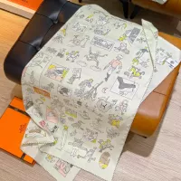 Cheap Hermes Silk Square #1338224 Replica Wholesale [$64.00 USD] [ITEM#1338224] on Replica Hermes Scarf
