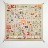 Cheap Hermes Silk Square #1338225 Replica Wholesale [$64.00 USD] [ITEM#1338225] on Replica Hermes Scarf
