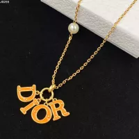 Cheap Christian Dior Necklaces For Women #1338272 Replica Wholesale [$25.00 USD] [ITEM#1338272] on Replica Christian Dior Necklaces