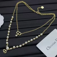 Cheap Christian Dior Necklaces For Women #1338284 Replica Wholesale [$32.00 USD] [ITEM#1338284] on Replica Christian Dior Necklaces