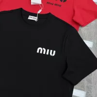 Cheap MIU MIU T-Shirts Short Sleeved For Men #1338367 Replica Wholesale [$92.00 USD] [ITEM#1338367] on Replica MIU MIU T-Shirts