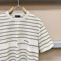 Cheap Balenciaga T-Shirts Short Sleeved For Men #1338372 Replica Wholesale [$96.00 USD] [ITEM#1338372] on Replica Balenciaga T-Shirts