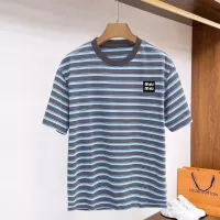 Cheap MIU MIU T-Shirts Short Sleeved For Men #1338375 Replica Wholesale [$96.00 USD] [ITEM#1338375] on Replica MIU MIU T-Shirts
