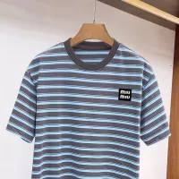 Cheap MIU MIU T-Shirts Short Sleeved For Men #1338375 Replica Wholesale [$96.00 USD] [ITEM#1338375] on Replica MIU MIU T-Shirts