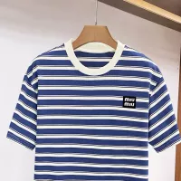 Cheap MIU MIU T-Shirts Short Sleeved For Men #1338376 Replica Wholesale [$96.00 USD] [ITEM#1338376] on Replica MIU MIU T-Shirts