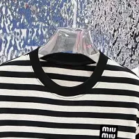 Cheap MIU MIU T-Shirts Short Sleeved For Men #1338377 Replica Wholesale [$96.00 USD] [ITEM#1338377] on Replica MIU MIU T-Shirts