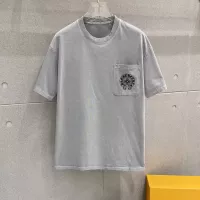 Cheap Chrome Hearts T-Shirts Short Sleeved For Men #1338379 Replica Wholesale [$96.00 USD] [ITEM#1338379] on Replica Chrome Hearts T-Shirts