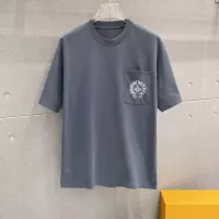 Cheap Chrome Hearts T-Shirts Short Sleeved For Men #1338380 Replica Wholesale [$96.00 USD] [ITEM#1338380] on Replica Chrome Hearts T-Shirts
