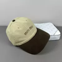 Cheap MIU MIU Caps #1338422 Replica Wholesale [$25.00 USD] [ITEM#1338422] on Replica MIU MIU Caps