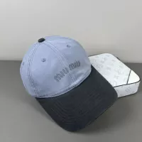 Cheap MIU MIU Caps #1338424 Replica Wholesale [$25.00 USD] [ITEM#1338424] on Replica MIU MIU Caps