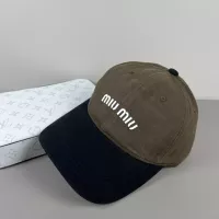 Cheap MIU MIU Caps #1338428 Replica Wholesale [$25.00 USD] [ITEM#1338428] on Replica MIU MIU Caps